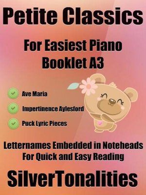cover image of Petite Classics for Easiest Piano Booklet A3